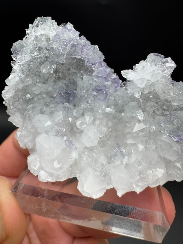 Fluorite from Wuzhou, Guangxi, China, individual mineral specimen view 6