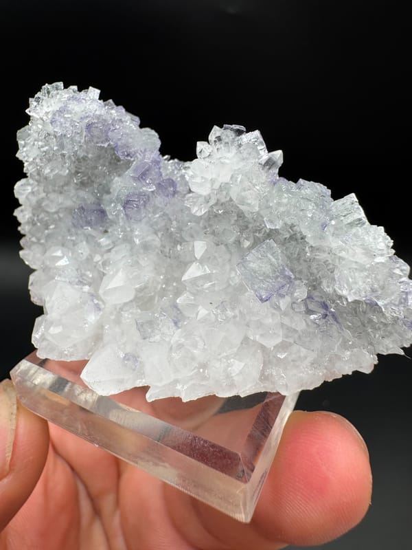 Fluorite from Wuzhou, Guangxi, China, individual mineral specimen view 9