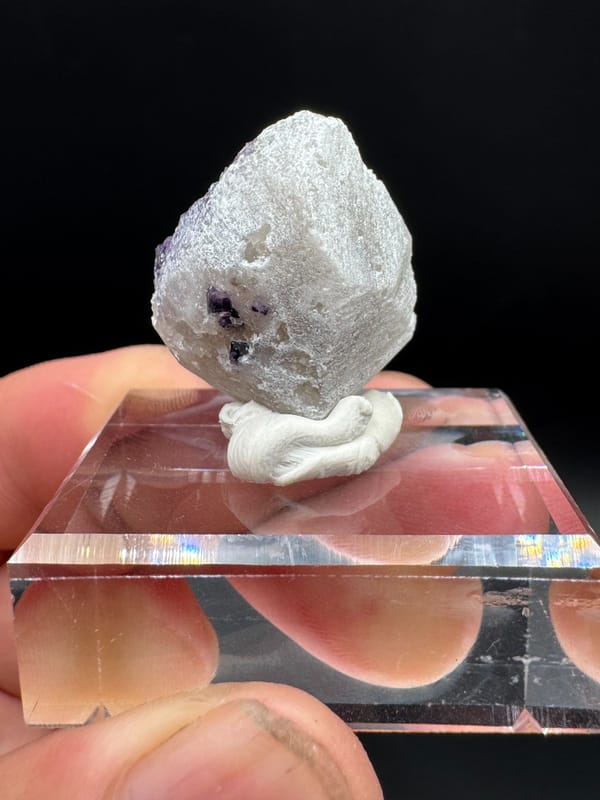 Fluorite from Henan, China, individual mineral specimen view 6