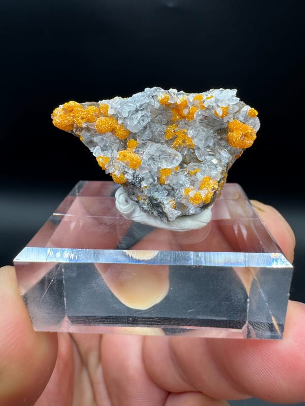 Calcite from Shimen, Hunan, China, individual mineral specimen view 8