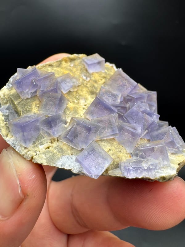 Fluorite from Yunnan, China, individual mineral specimen view 6