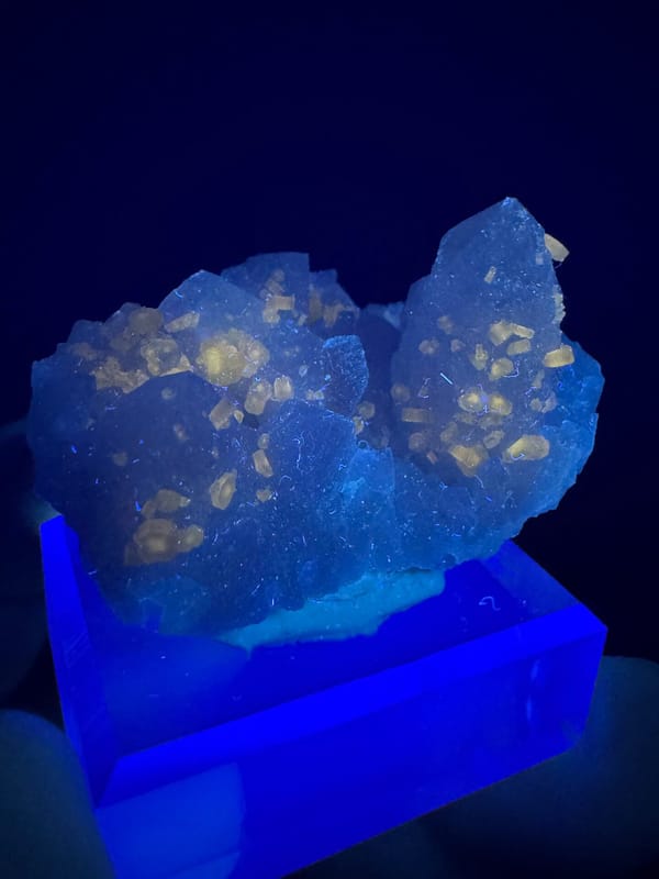 Apatite from Wuzhou, Guangxi, China, individual mineral specimen view 2