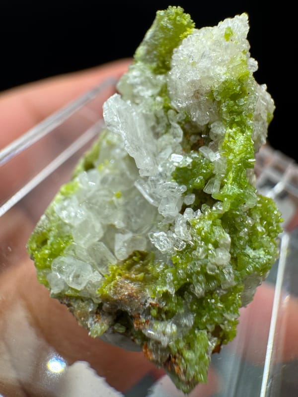 Pyromorphite from Gongcheng, Guangxi, China, individual mineral specimen view 3