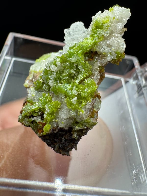 Pyromorphite from Gongcheng, Guangxi, China, individual mineral specimen view 7