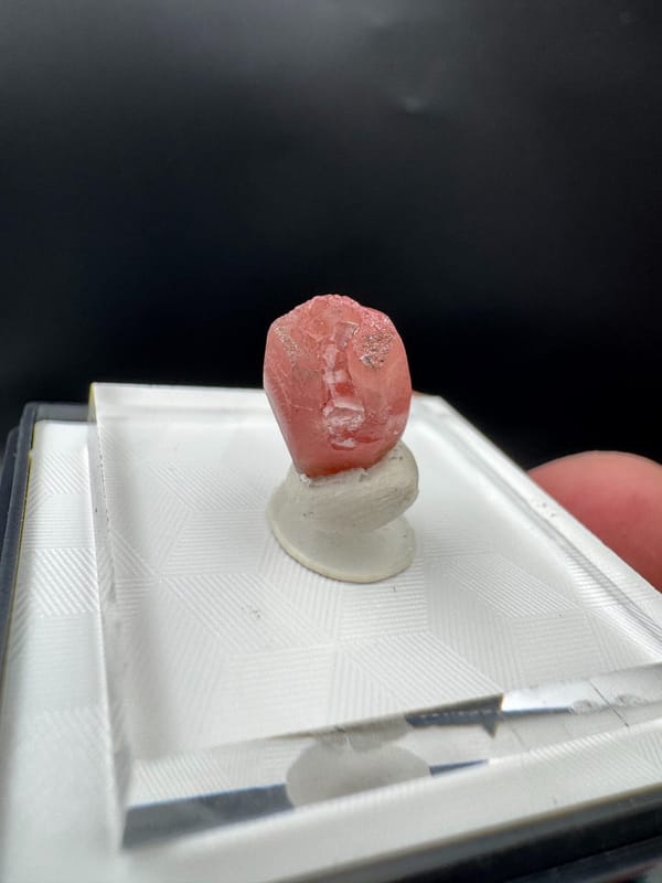 Rhodochrosite from Guangxi, China, individual mineral specimen view 5