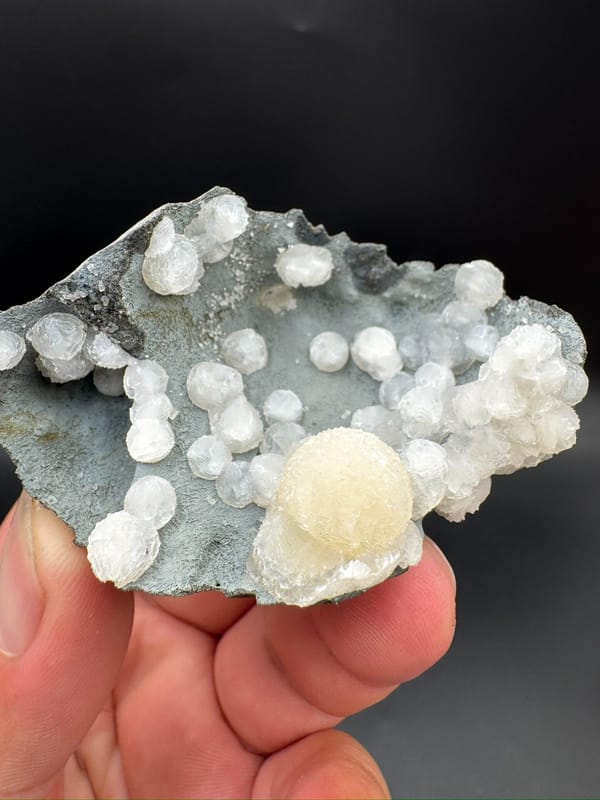 Calcite from Zhejiang, China, individual mineral specimen view 2