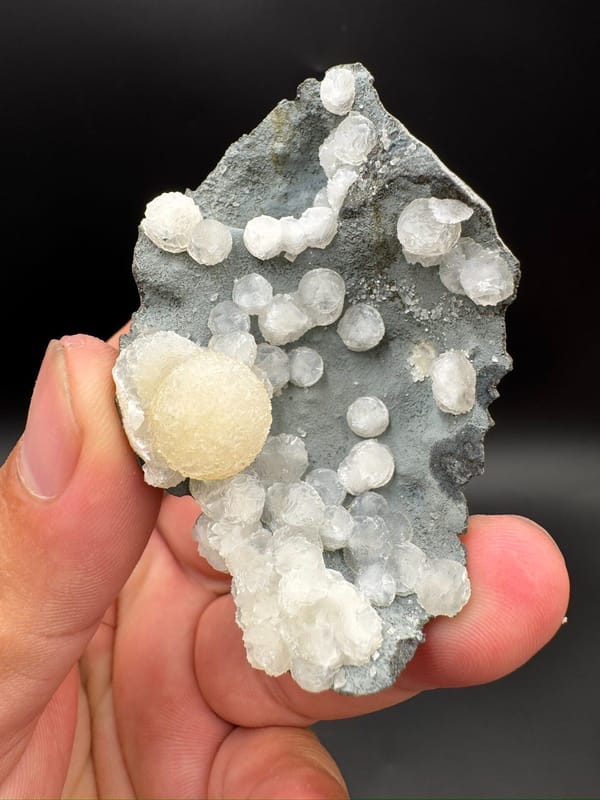 Calcite from Zhejiang, China, individual mineral specimen view 4