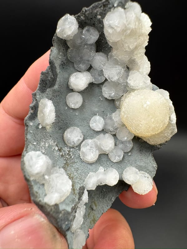 Calcite from Zhejiang, China, individual mineral specimen view 6