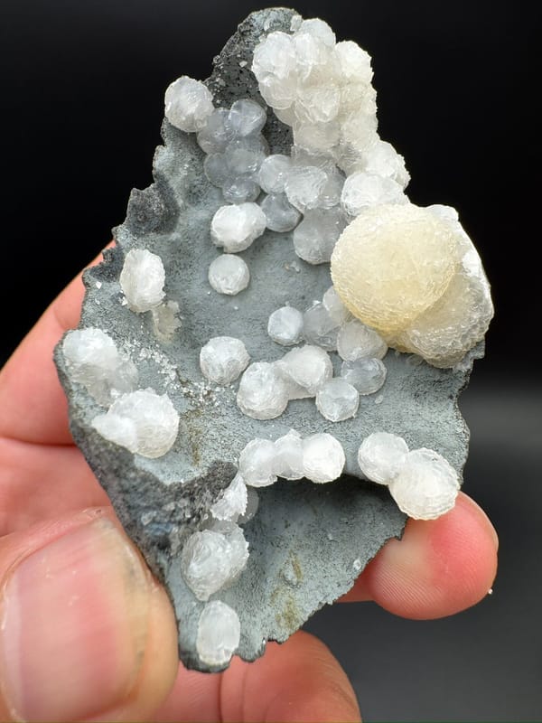 Calcite from Zhejiang, China, individual mineral specimen view 8
