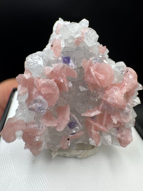 Rhodochrosite from Guangxi, China, individual mineral specimen view 2