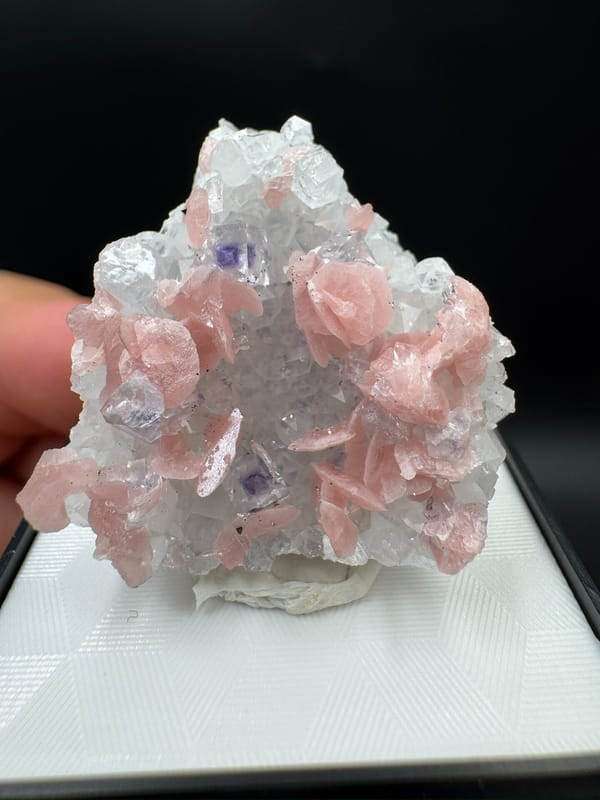 Rhodochrosite from Guangxi, China, individual mineral specimen view 4