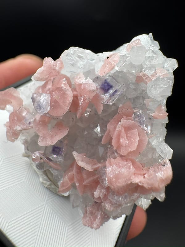 Rhodochrosite from Guangxi, China, individual mineral specimen view 5
