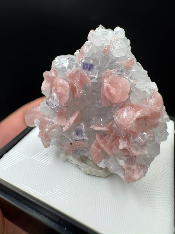 Rhodochrosite from Guangxi, China, individual mineral specimen view 7