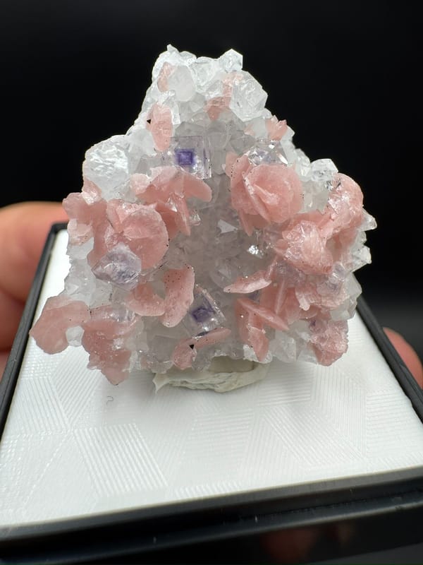 Rhodochrosite from Guangxi, China, individual mineral specimen view 8