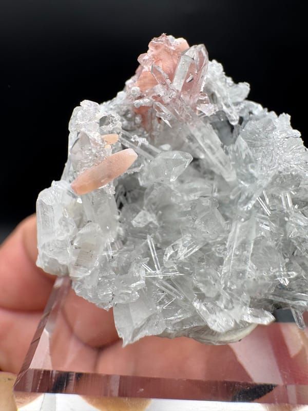 Rhodochrosite from Guangxi, China, individual mineral specimen view 3