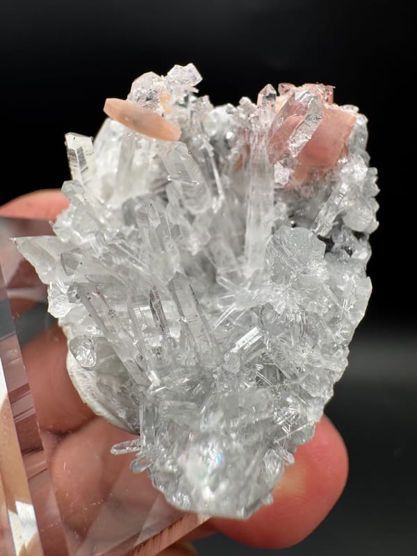 Rhodochrosite from Guangxi, China, individual mineral specimen view 7