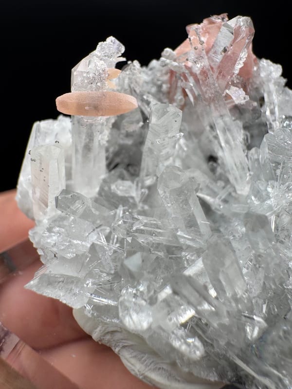 Rhodochrosite from Guangxi, China, individual mineral specimen view 9