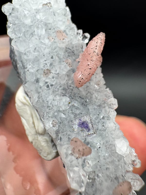 Rhodochrosite from Wuzhou, Guangxi, China, individual mineral specimen view 6