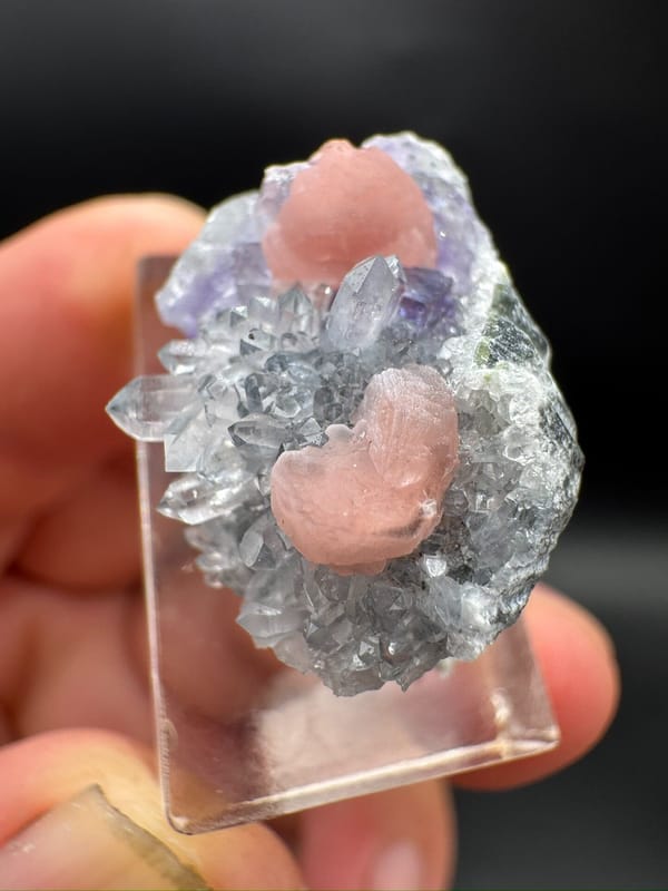 Rhodochrosite from Guangxi, China, individual mineral specimen view 7