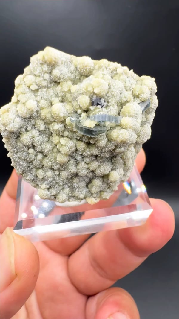 Apatite from Inner Mongolia, China, individual mineral specimen view 8