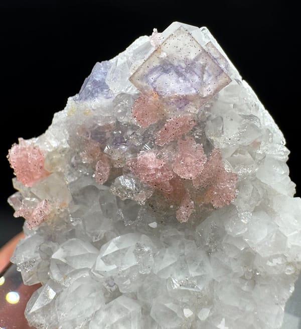 Rhodochrosite from Guangxi, China, individual mineral specimen view 2