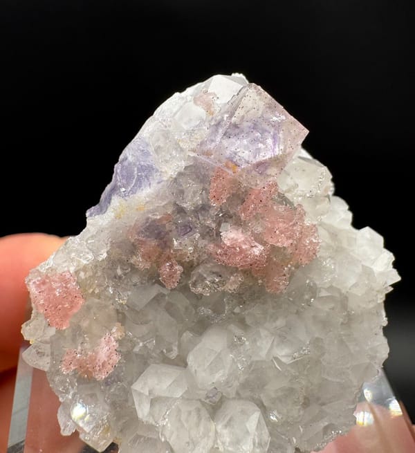 Rhodochrosite from Guangxi, China, individual mineral specimen view 4