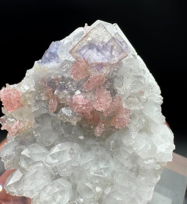 Rhodochrosite from Guangxi, China, individual mineral specimen view 5