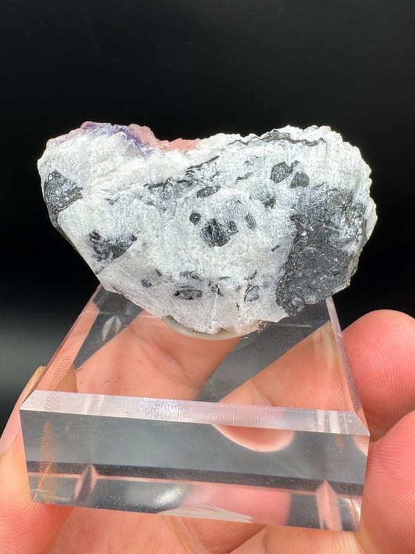 Rhodochrosite from Wuzhou, Guangxi, China, individual mineral specimen view 3