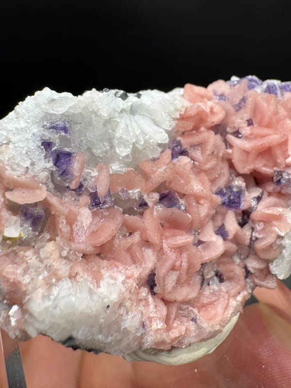 Rhodochrosite from Wuzhou, Guangxi, China, individual mineral specimen view 7