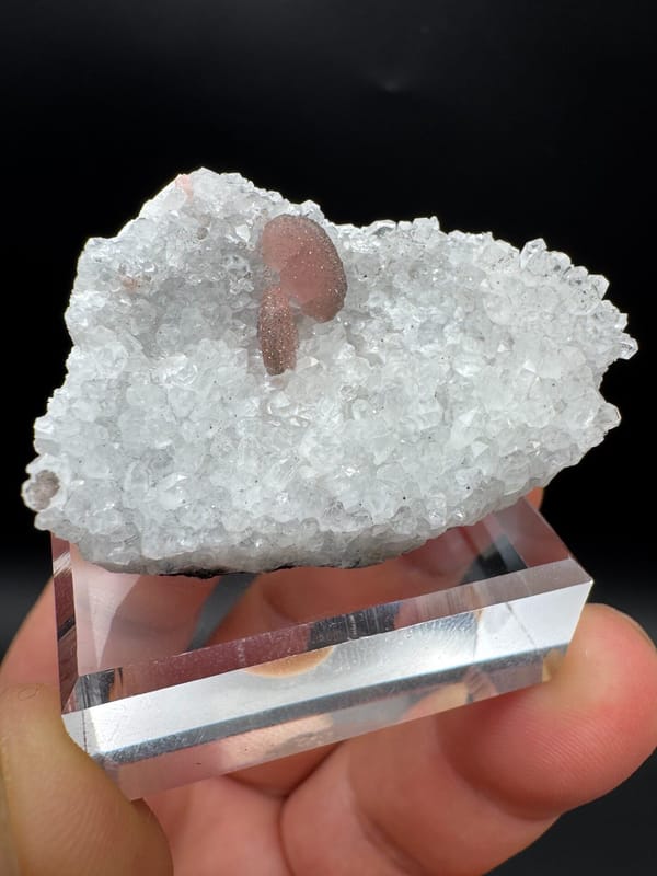Rhodochrosite from Guangxi, China, individual mineral specimen view 2