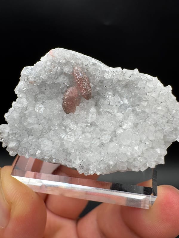 Rhodochrosite from Guangxi, China, individual mineral specimen view 3