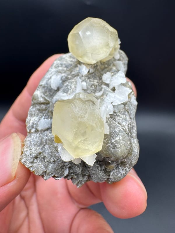 Calcite from Guizhou, China, individual mineral specimen view 3