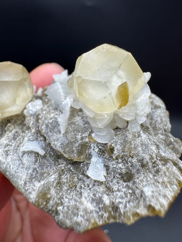 Calcite from Guizhou, China, individual mineral specimen view 4