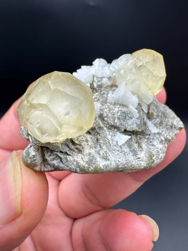 Calcite from Guizhou, China, individual mineral specimen view 5