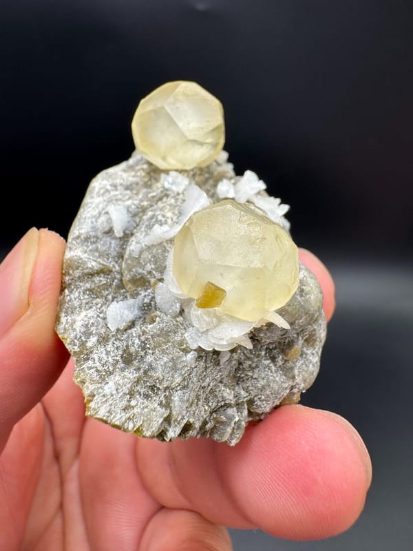 Calcite from Guizhou, China, individual mineral specimen view 6
