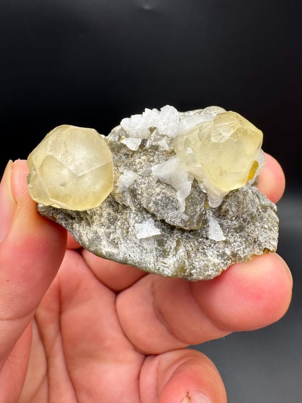 Calcite from Guizhou, China, individual mineral specimen view 7