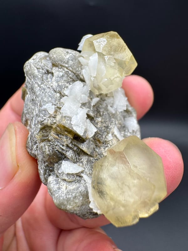 Calcite from Guizhou, China, individual mineral specimen view 8