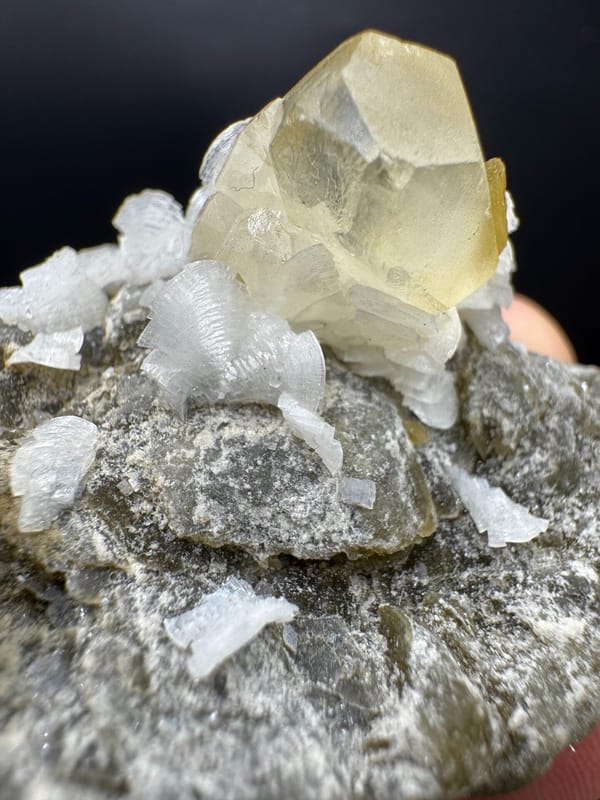 Calcite from Guizhou, China, individual mineral specimen view 9