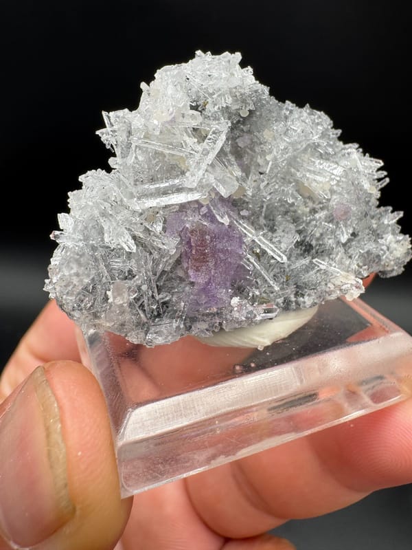 Apatite from Wuzhou, Guangxi, China, individual mineral specimen view 3