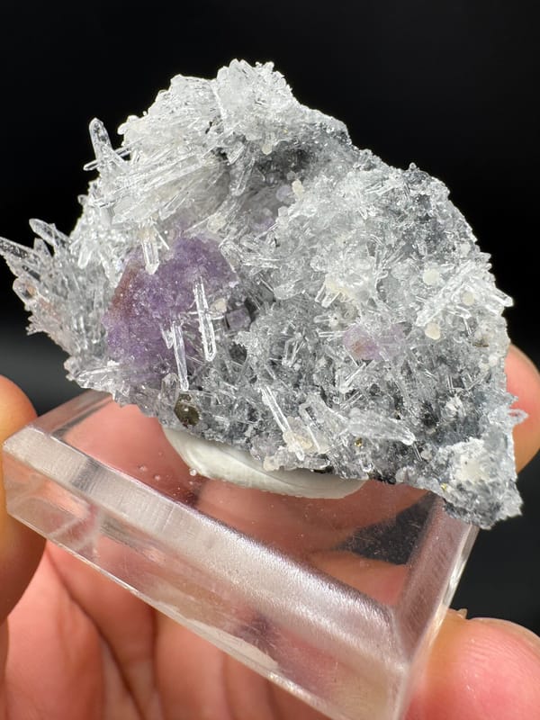 Apatite from Wuzhou, Guangxi, China, individual mineral specimen view 4