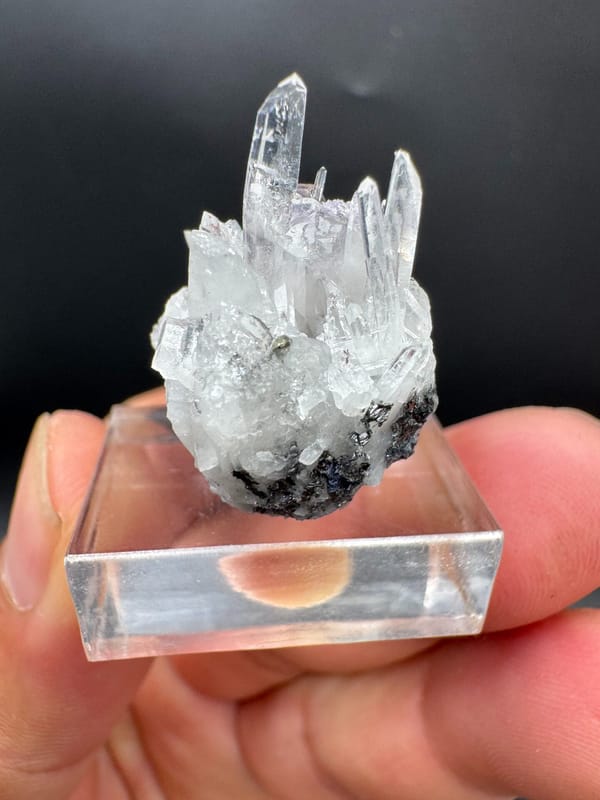Fluorite from Wuzhou, Guangxi, China, individual mineral specimen view 6