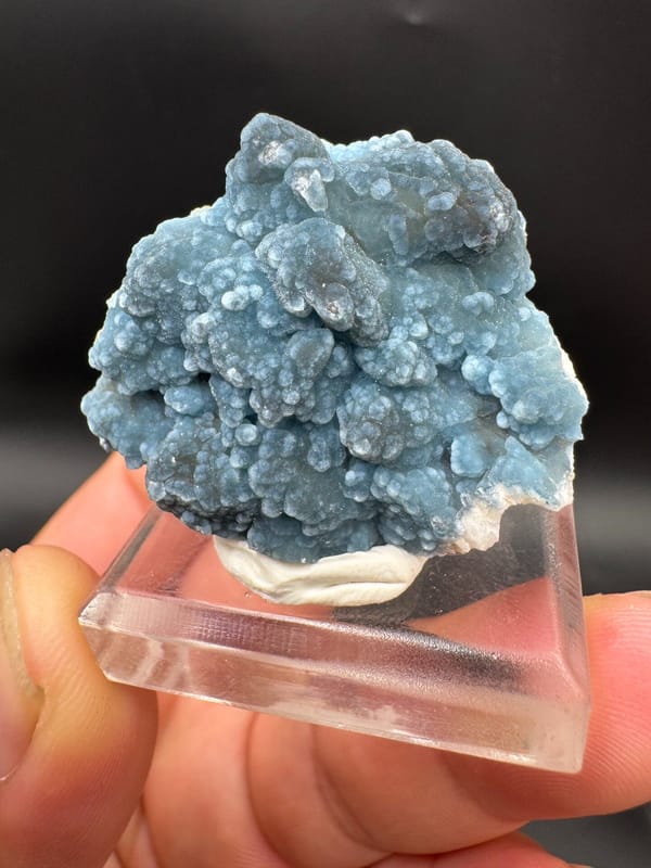 Plumbogummite from Guilin, Guangxi, China, individual mineral specimen view 4