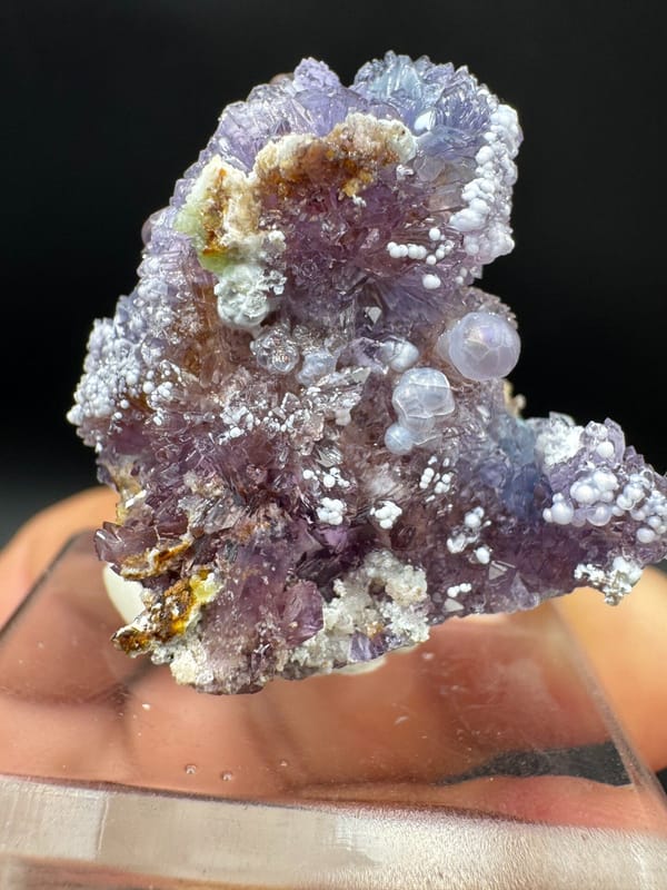 Yttrofluorite from Guizhou, China, individual mineral specimen view 9