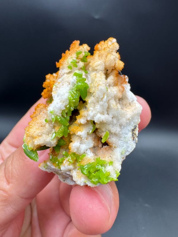 Pyromorphite from Guangxi, China, individual mineral specimen view 5