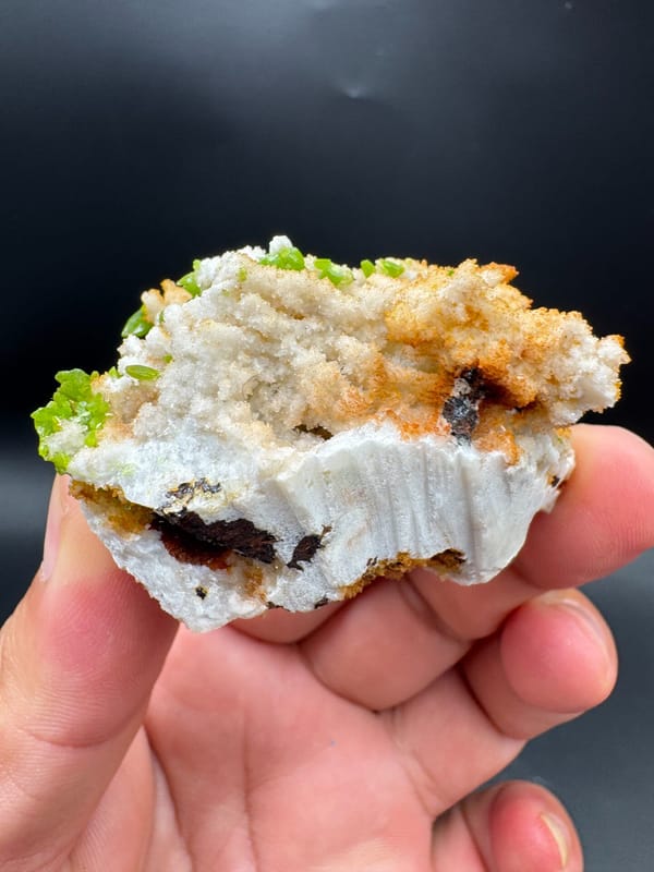 Pyromorphite from Guangxi, China, individual mineral specimen view 6