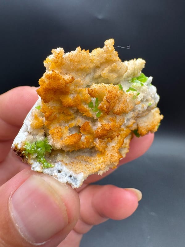 Pyromorphite from Guangxi, China, individual mineral specimen view 8