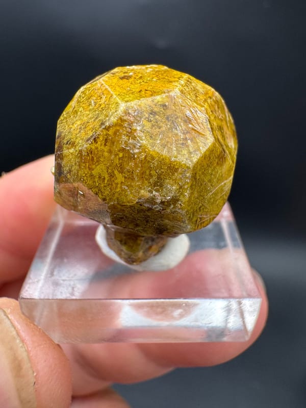 Garnet, individual mineral specimen view 5 for a mineral collection