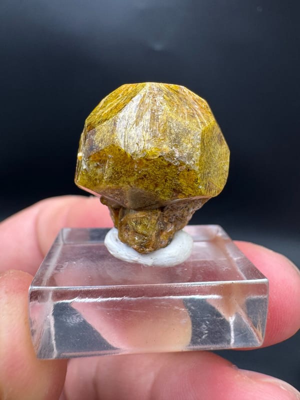 Garnet, individual mineral specimen view 6 for a mineral collection