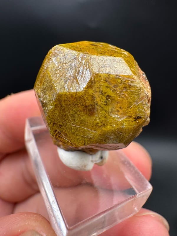 Garnet, individual mineral specimen view 7 for a mineral collection