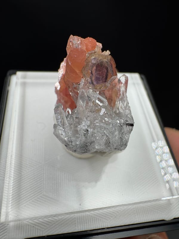 Rhodochrosite from Wuzhou, Guangxi, China, individual mineral specimen view 4